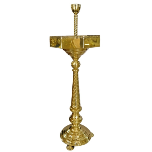 Подсвечник песок, шестигранный (44св.) №13 - 1