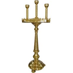 Подсвечник 82 свечи на три лампады №10-1