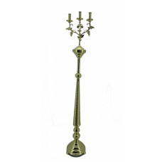 Подсвечник на 3св. №3 – 1 (лист. латунь)