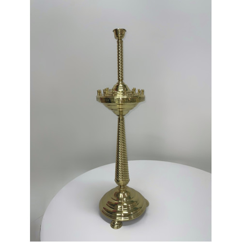 Подсвечник на 24 свечи №2 – 1 (латунь)