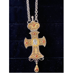 Крест наперсточный, комбинированный 12х5