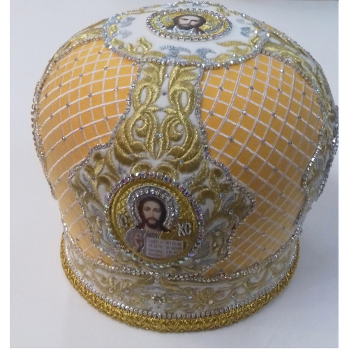 Митра "Сеть" желтая