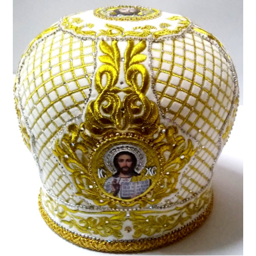 Митра "Сеть" белая