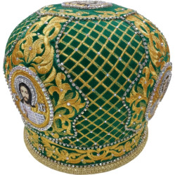 Митра "Сеть" зеленая