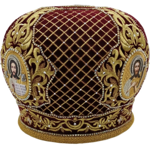 Митра "Сеть" красная