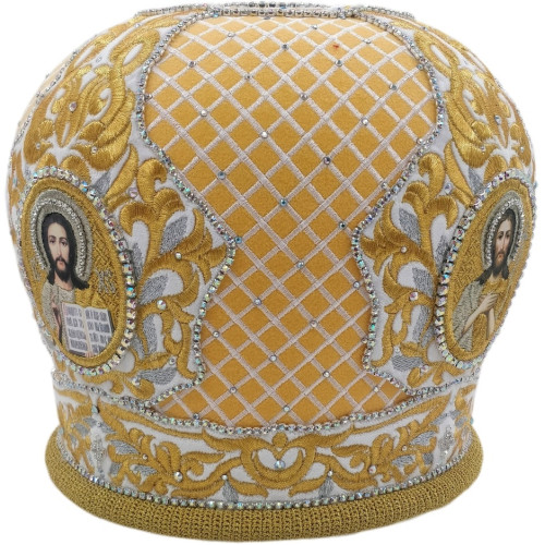 Митра "Сеть" желтая