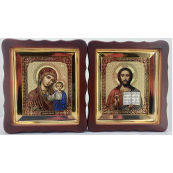 Иконы "Винчающая пара" №9 26х23см