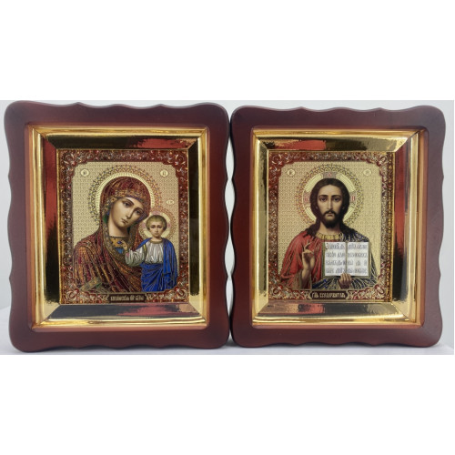 Иконы "Винчающая пара" №9 26х23см