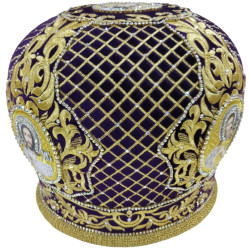 Митра "Сеть" фиолетовая