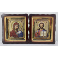 Иконы "Винчающая пара" №18 26х23см