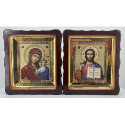 Иконы "Винчающая пара" №18 26х23см