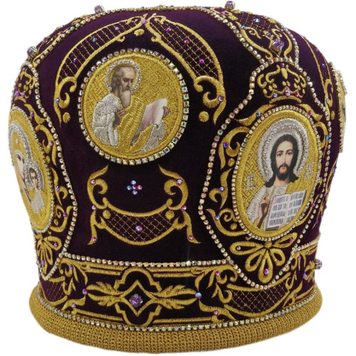 Митра "Федоровская" с Евангелистами