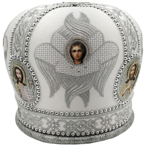 Митра "Херувим" белая