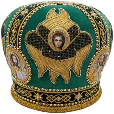 Митра "Херувим" зеленая