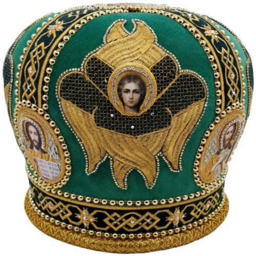Митра "Херувим" зеленая