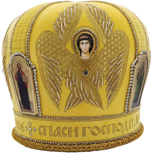 Митра "Херувим" желтая