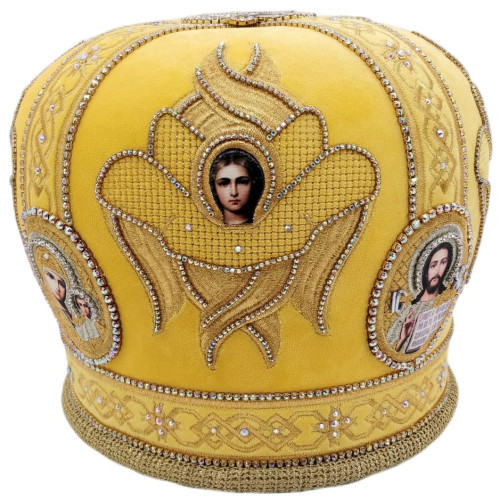 Митра "Херувим" желтая