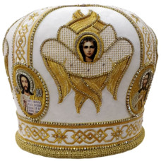 Митра "Херувим" белая