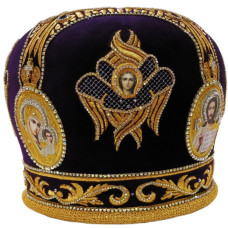 Митра "Херувим" фиолетовая