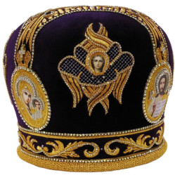 Митра "Херувим" фиолетовая