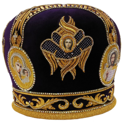 Митра "Херувим" фиолетовая