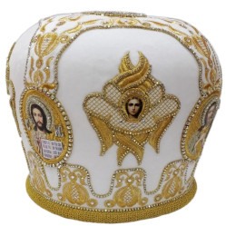 Митра "Херувим" белая