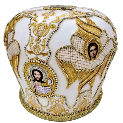 Митра "Херувим" белая