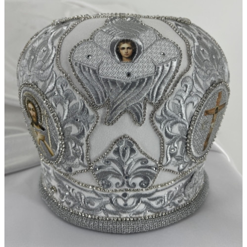 Митра "Херувим" белая