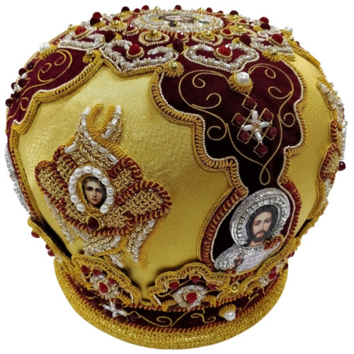 Митра "Херувим" желтая