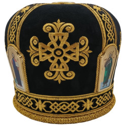 Митра" Крест "Черная"