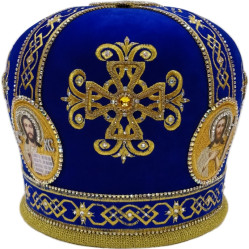 Митра" крест " синяяз Х2093