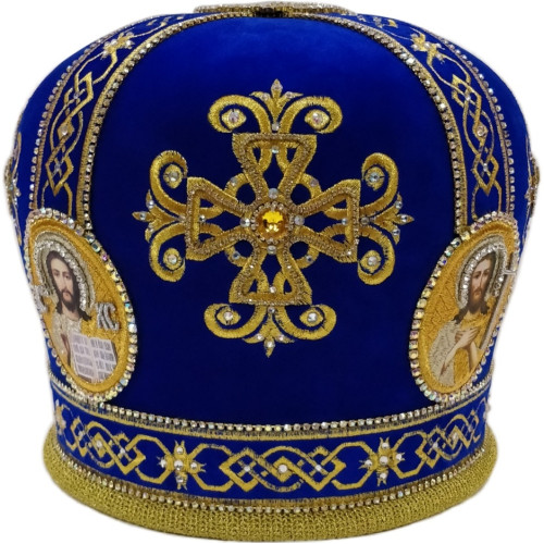 Митра" крест " синяяз Х2093