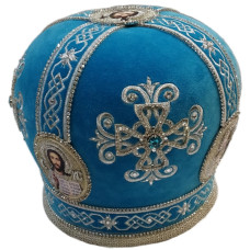 Лента бархатная на колонну (пара)