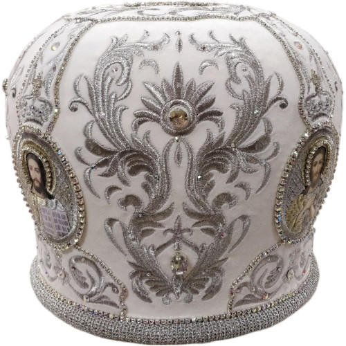 Митра "Чаша" белая