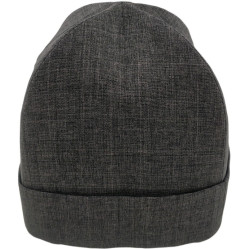 Скуфия летняя с отворотом, лен-габардин.