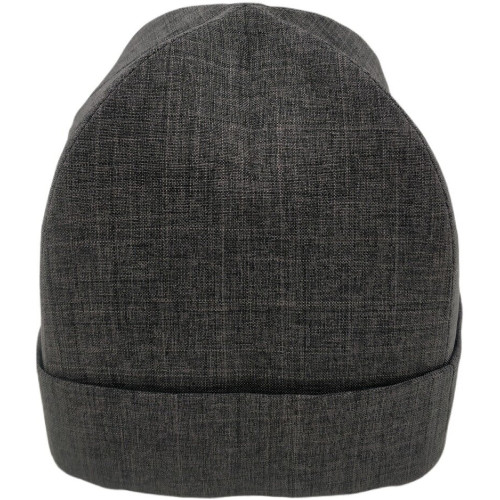 Скуфия летняя с отворотом, лен-габардин.