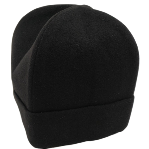 Скуфия с отворотом кашемира