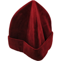 Скуфия бархатная с подкладом